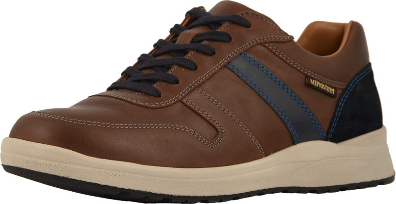Mephisto Vito Chestnut/Navy Randy/Blue Suede EU 43.5 (US Men's 9.5) D (M) - Image 1