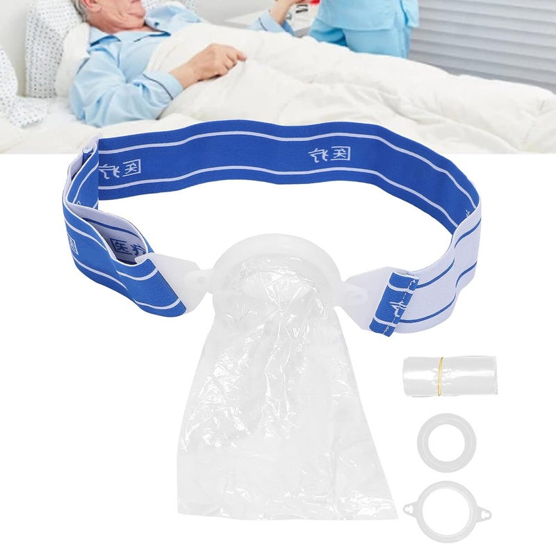 klarako 100pcs Ostomy Bags, Colostomy Bags Skin?Friendly Silicone Ostomy Ileostomy Stoma Care Pouches Bag, One Piece Drainable Ostomy Colostomy Pouch - Image 1