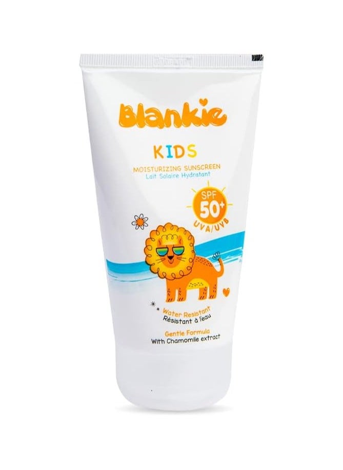 Blankie Blankie Kids Moisturizing Sunscreen SPF 50+ 120ml – High UV Protection for Sensitive Skin – Nourishing & Hydrating Formula for Kids  - Image 1