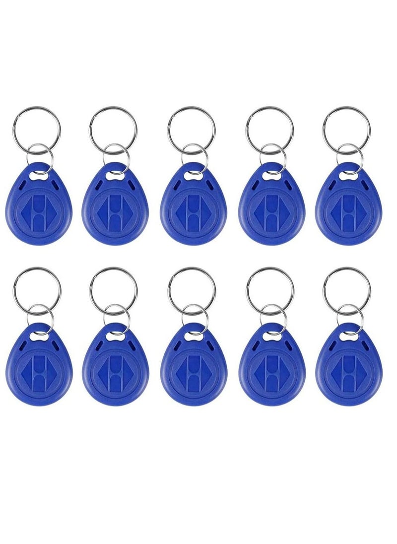 Rubik - Blank ID-125Khz Keyring Tags for RFID Copier/Reader/Writer/Duplicator (ID-125KHz 10 Keyring Tags) - Image 1