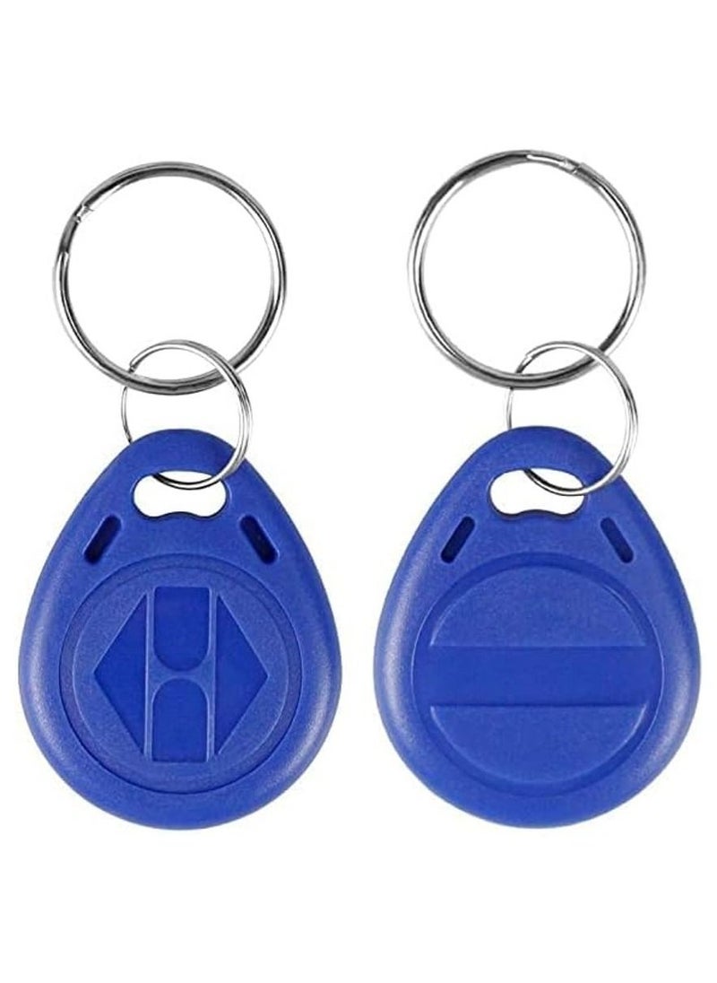 Rubik - Blank ID-125Khz Keyring Tags for RFID Copier/Reader/Writer/Duplicator (ID-125KHz 10 Keyring Tags) - Image 1