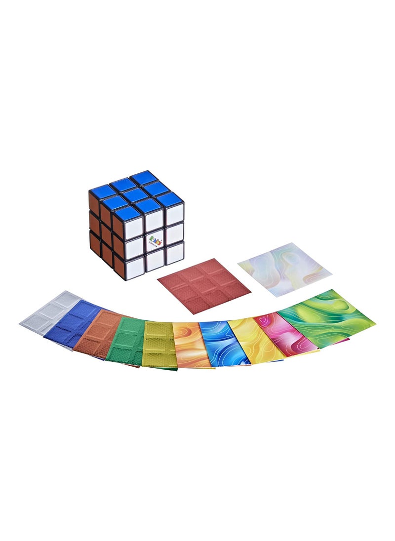 Spin Master LTD. - Rubik's Cube 3x3 Puzzle, Original Rubik's Product, Includes Removable Mod Stickers to Customize, Toy for Kids Ages 8 and Up - Image 1