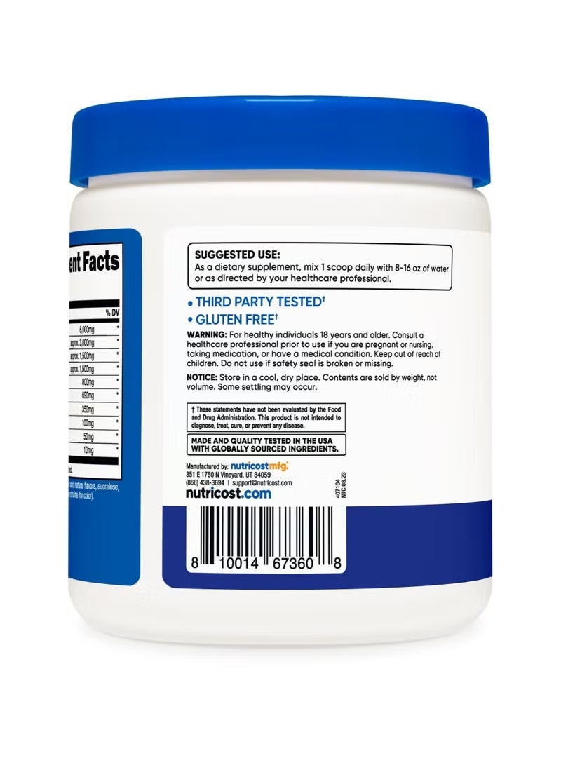نوتريكوست، بيرفورمانس، الأحماض الأمينية الأساسية، توت العليق الأزرق، 11.8 أونصة (330 غرام) - Image 5