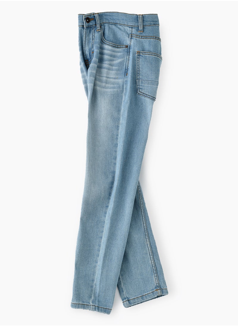 JAM - Jam Boys Basic Denim Jeans, Soft and Comfortable Cotton-Blend Denim Jeans for Boys, Perfect for Everyday Wear - Image 1