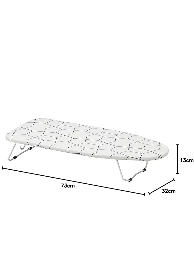 IKEA FRAKTA Ironing Board for Tabletop Polyester 73cm x 32cm x 13cm White  - Image 2