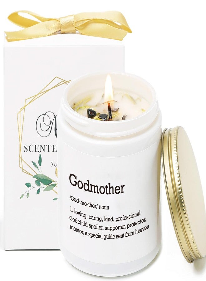 KORMMCO Godmother Candle, Godmother Proposal Gift, God Mother Candles Gift, God Mother Present from Godchild, Birthday Candle Gifts, Vanilla Lavender Scented Candle - Image 1