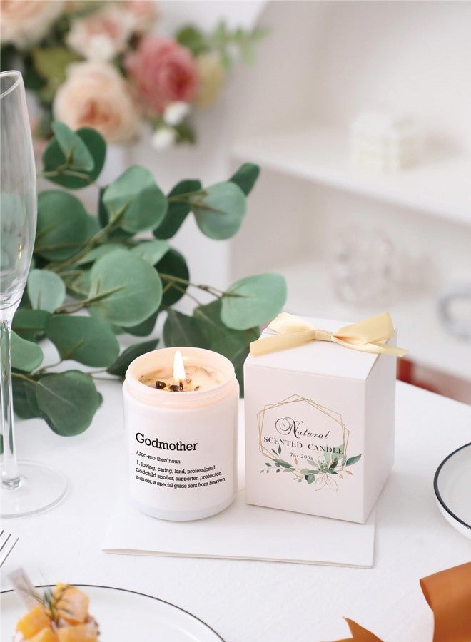 KORMMCO Godmother Candle, Godmother Proposal Gift, God Mother Candles Gift, God Mother Present from Godchild, Birthday Candle Gifts, Vanilla Lavender Scented Candle - Image 2