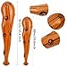 Fahacop 16 Pcs Inflatable Caveman Stick Blow up Baseball Bat Caveman Stick for Cosplay Birthday Holiday Caveman Themed Party Supplies - Image 4