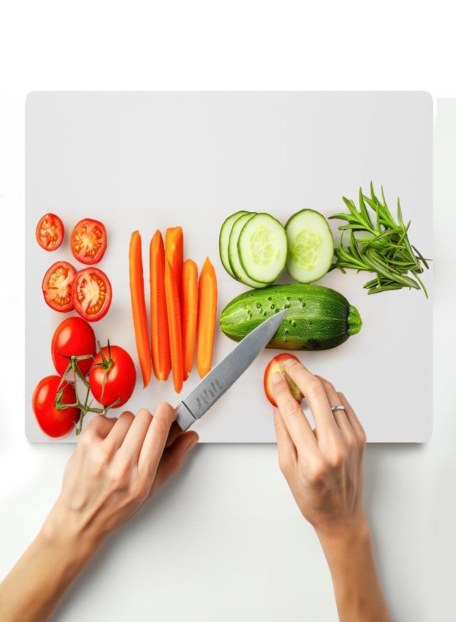 ZENFUN 30 Pack Plastic Cutting Board Mats, Flexible Clear Cutting Mats 17 x 11 In, Kitchen Cutting Board Sheets Frosted Placemats BPA-Free, Non-Porous - Image 4