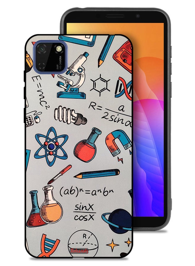 Tolwak Huawei Y5p Protective Case Cover Science Tags - Image 1