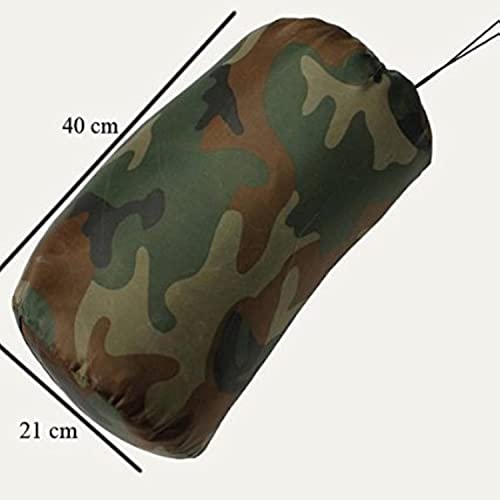 Inditradition Ultralight Camping Sleeping Bag for Adults | Waterproof, All Season Compatible, Military Camouflage Design (6.5 Feet) - Image 3