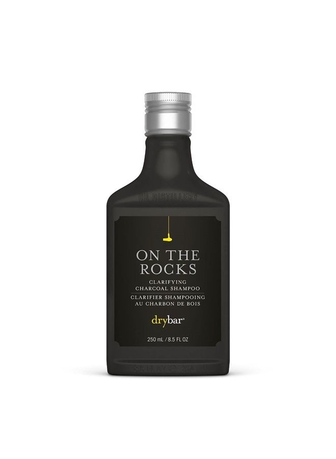 Drybar On the Rocks Clarifying Charcoal Shampoo, Noir Scent | Removes Impurities for a Healthy Shine (8.5 fl. oz) - Image 1