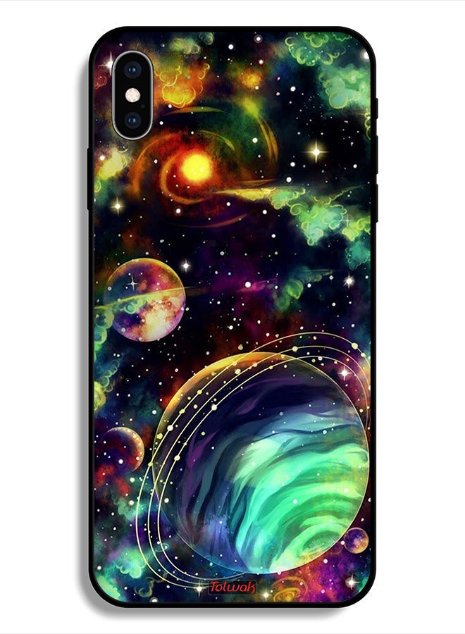 Tolwak Protective Case For Apple iPhone X Planets - Image 1