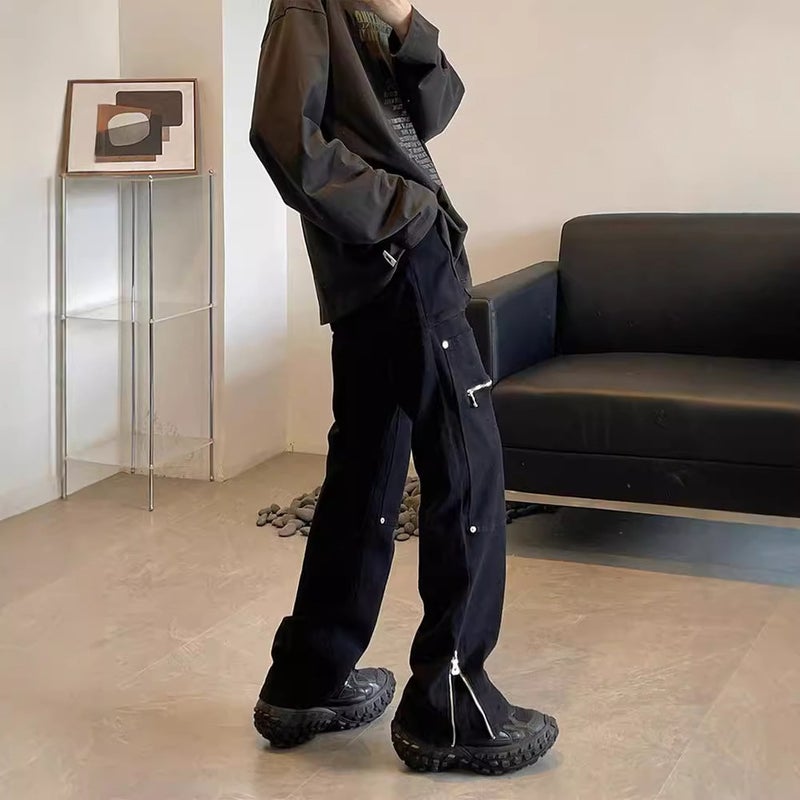 Unisex Casual Daily Denim Jeans - Image 3