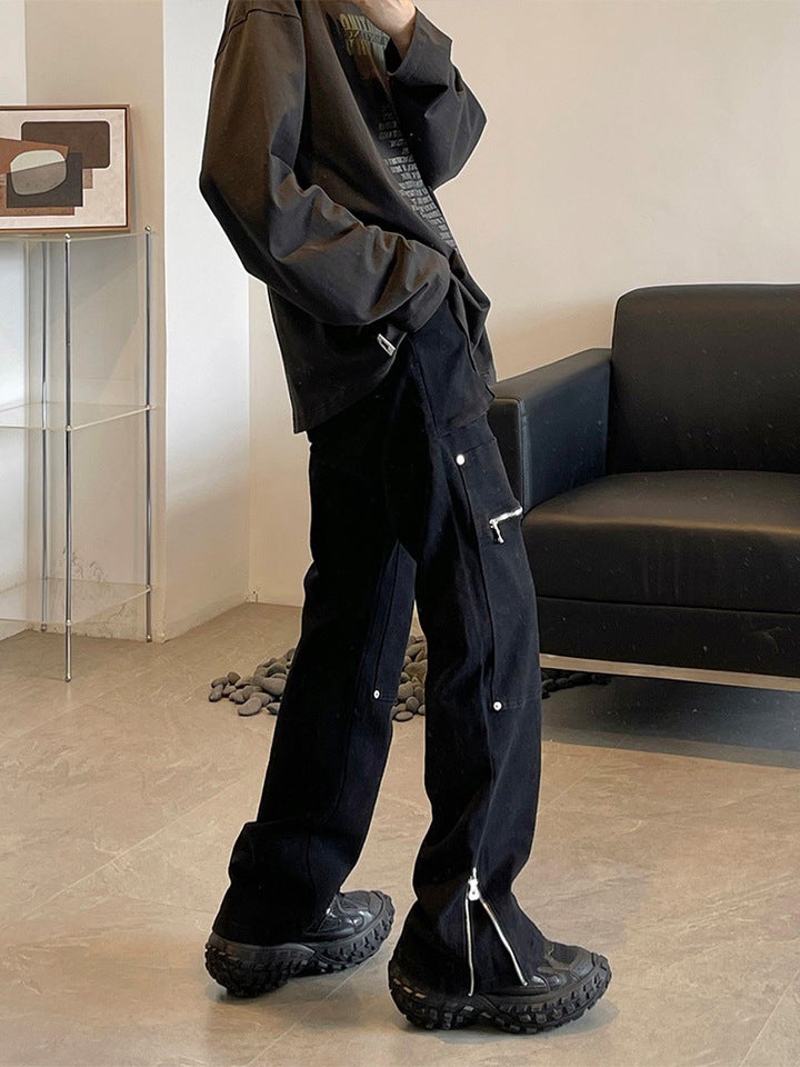 Unisex Casual Daily Denim Jeans - Image 1