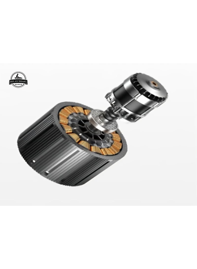 Relax Smart Portable Deep Tissue Massage Set 4 Different Massage Heads with Bag - Image 3