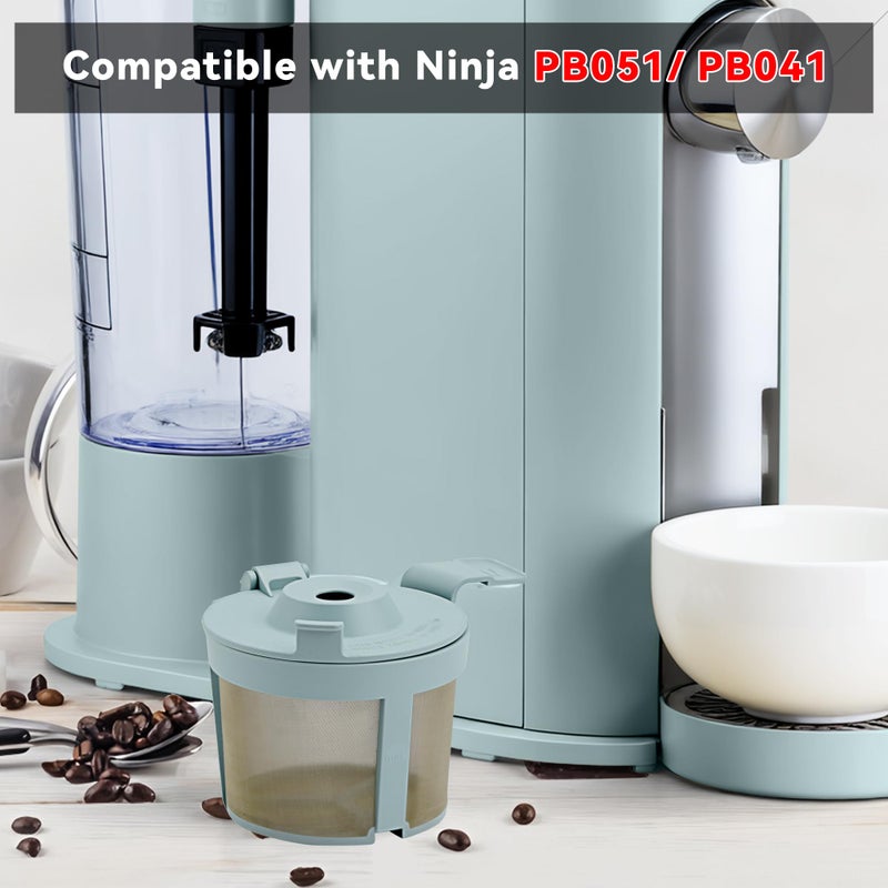 brikinte Coffee Basket Compatible with Ninja Coffee Maker, Reusable Basket Filters for Ninja PB051 & PB041ST, 1pack - Image 4