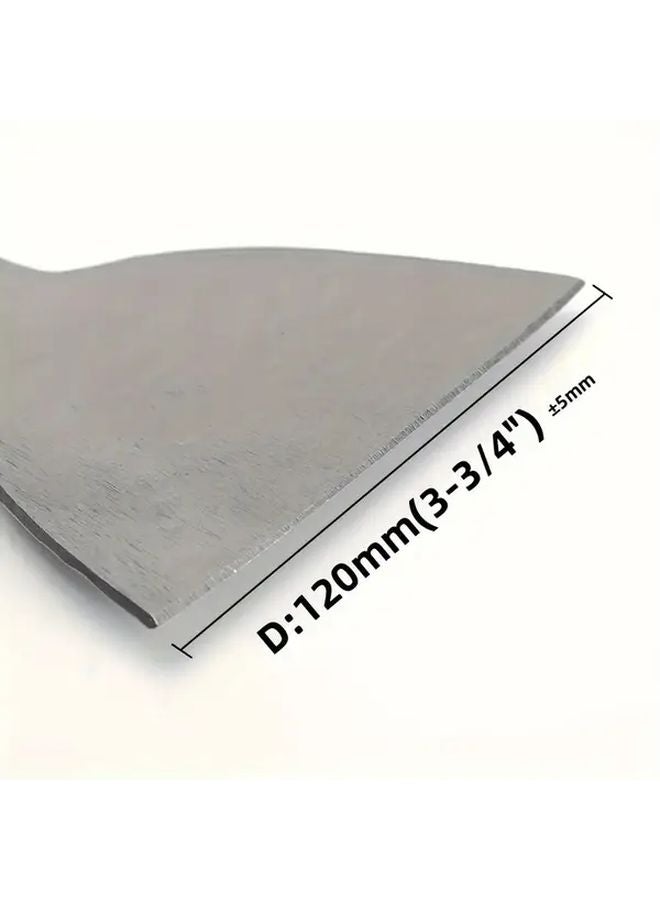 Heavy Duty Metal Construction Chisel with Ergonomic Grip 1pc Ultra Thin Long Flat Trowel - Image 4