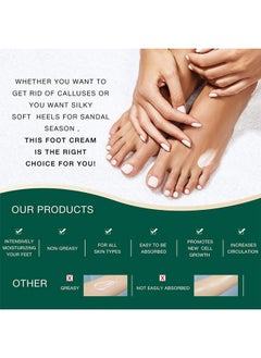 Urea Cream 42% Foot Cream For Dry Cracked Heels Urea Cream 42 Percent For Feet Moisturizing & Exfoliating Foot Cream With 2% Salicylic Acid Organic Foot Lotion For Dry Cracked Feet - pzsku/Z569ABAE6C85E79F35D6CZ/45/_/1720698513/a3c38626-8318-414e-bf00-dc6eff5d7f8a