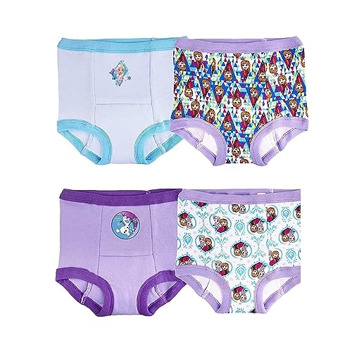 MOPPETS Cotton Baby Girls Potty Training Pants/Padded Panty Nappy (TRAINER 2-3 Yrs) PACK OF 4 - Image 1