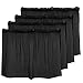 AUTUT 4 Pcs Car Window Sun Shade Curtain with Suction Cup 20 x 18 inch Non Completely Shading Translucent Visible Effect - Image 2