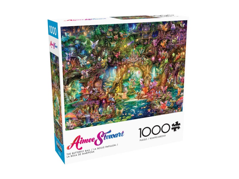 Buffalo Games - Aimee Stewart - The Butterfly Ball - 1000 Piece Jigsaw Puzzle for Adults -Challenging Puzzle Perfect for Game Nights - Finished Size is 26.75 x 19.75 - Image 3