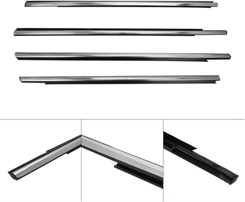 Wivplex Chrome Car Window Trim for Citroen Elysee 2014-2016 - Image 2