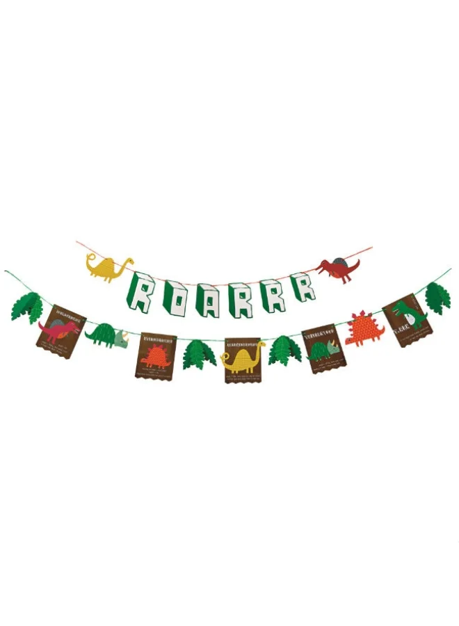 ميري ميري Dinosaur Party Garland