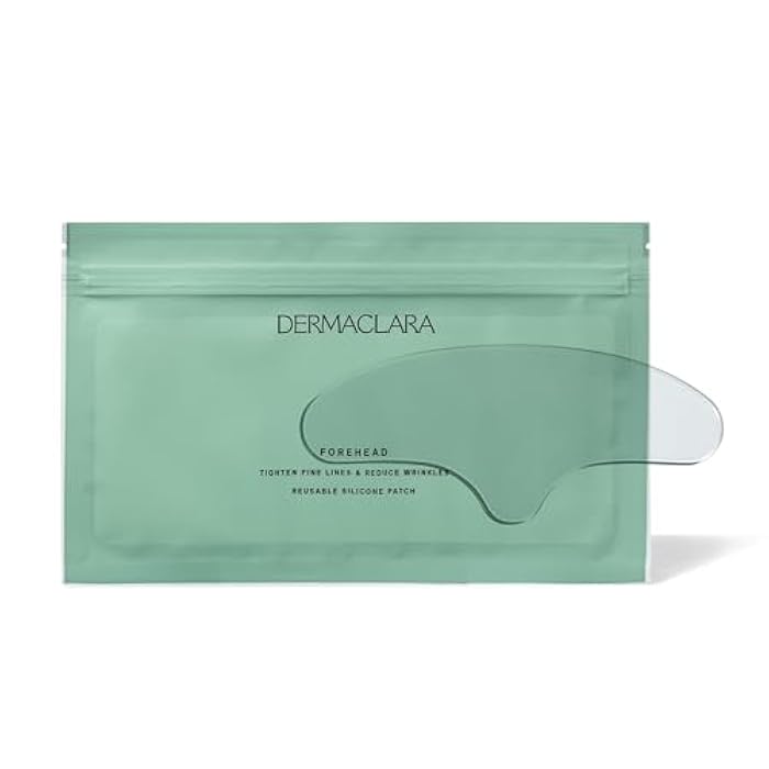 Dermaclara Forehead Patch - Forehead Wrinkle Patches for Face Overnight, Dermaclara Silicone Patches, Reusable for Face, Treatment for Wrinkles, Repair & Restore, Up to 30 Uses - 1 Patch - Image 1