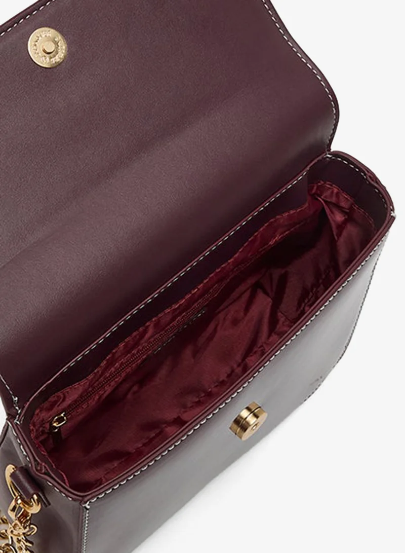 R&b  Glossy Flap Shoulder Bag for Women | Best Price UAE