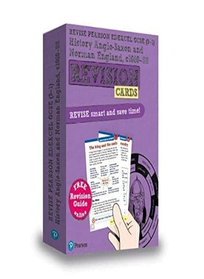 Revise Edexcel Gcse 91 History AngloSaxon And Norman England Revision Cards With Free Online R 