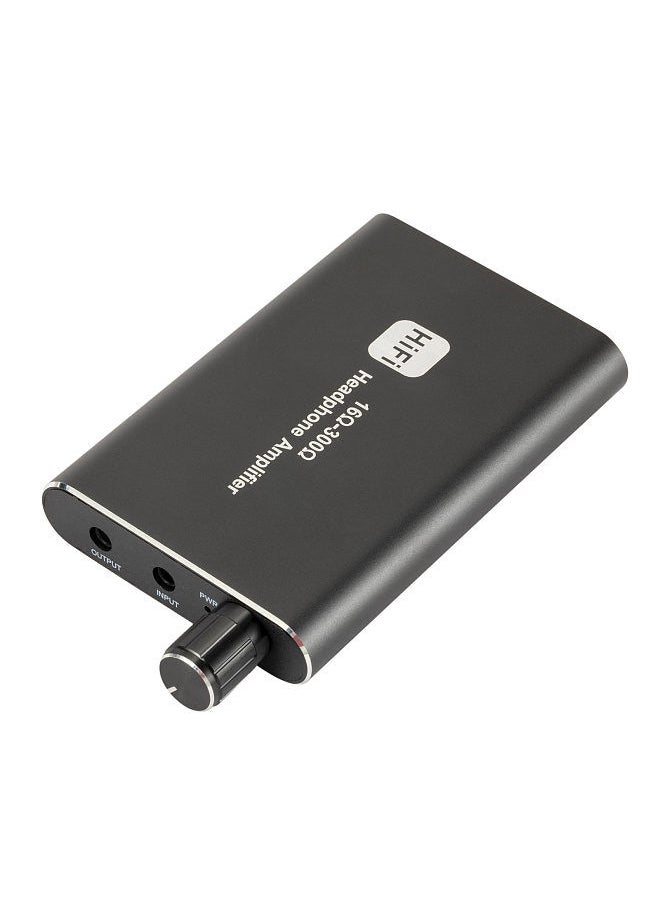 Generic - Aluminum Portable Headset Amplifier HiFi Audio Headphone Amplifier Sound Improver AMP 600mAh with 3.5mm Port - Image 1
