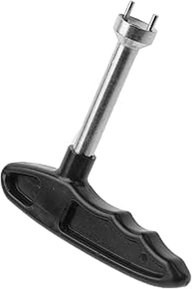 Black Golf Shoe Spike Wrench for Cleats Maintenance and Replacement Tool - Image 1