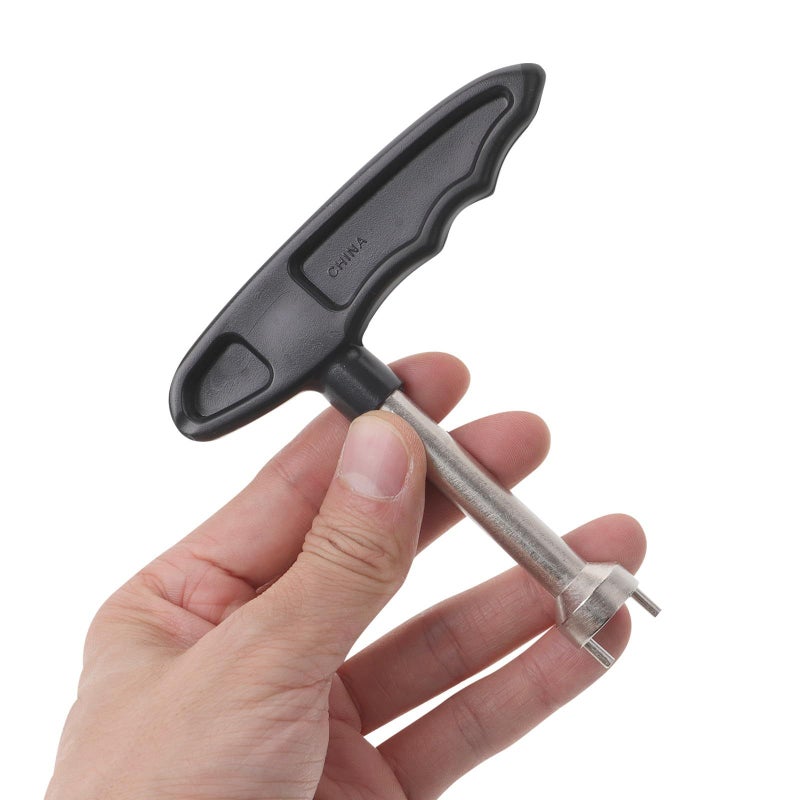 Black Golf Shoe Spike Wrench for Cleats Maintenance and Replacement Tool - Image 5