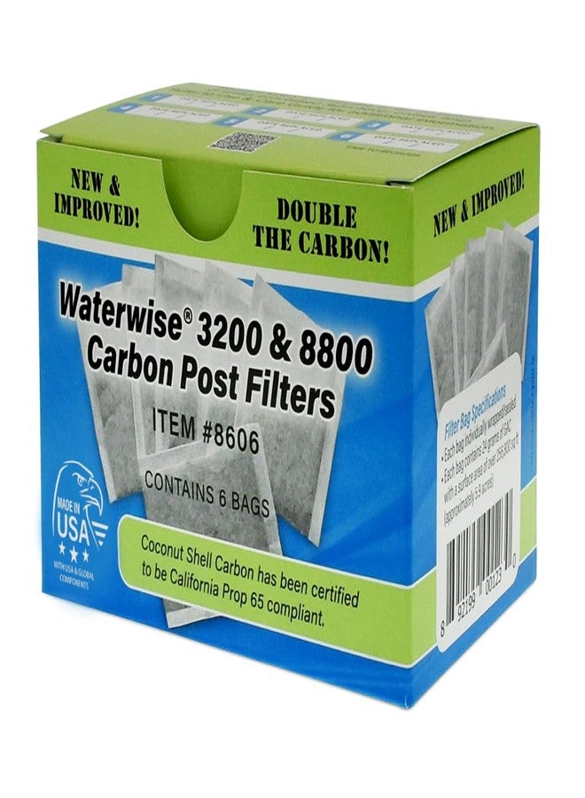 Waterwise Post Filter Replacement Bags - Six Pack - Image 1