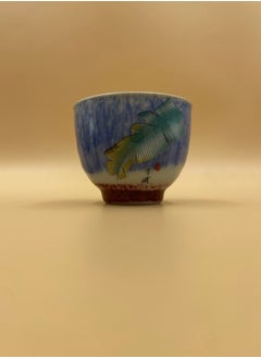 Mishkat Noor Oriental Cups For Tea Coffee 75ml Multicolour Five Cups Gift Box  - Image 3
