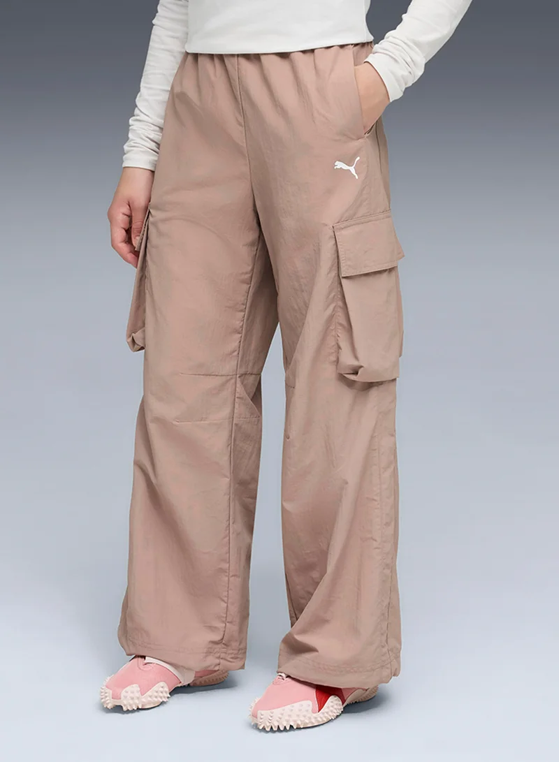 PUMA Youth T7 Luminous Cloud Relaxed Woven Cargo Pants