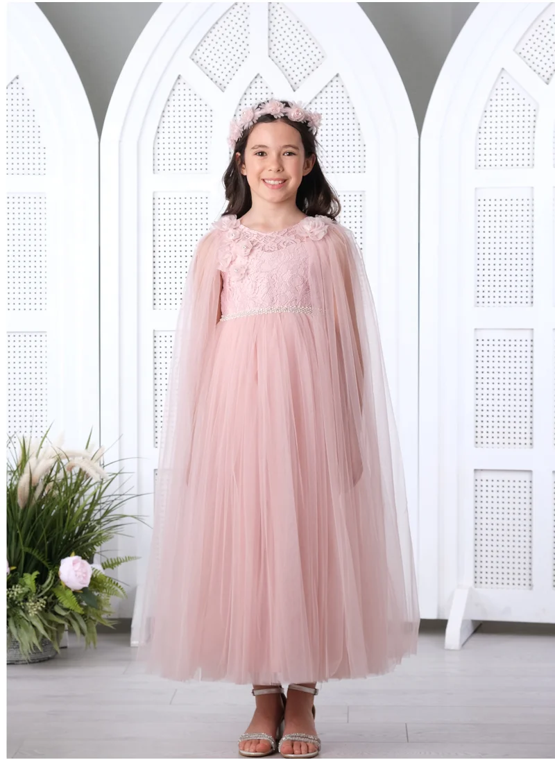 VIA BAMBINO Flower Girls Dress Pink 3098