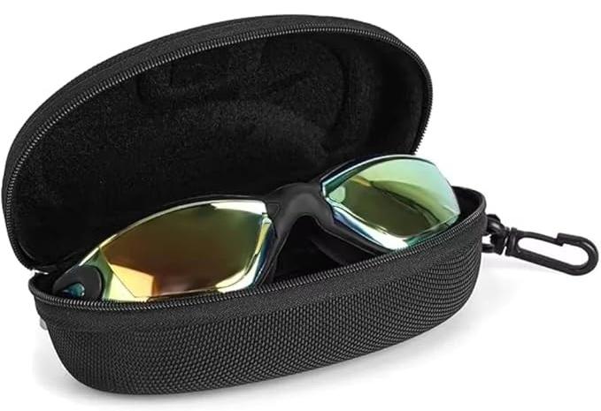 نظارة سباحة ضد التسريب ومضادة للضباب للبالغين والرجال والنساء والشباب، نظارة سباحة بحماية من الاشعة فوق البنفسجية وبرؤية واضحة ( متعدد الألوان ) - Image 1