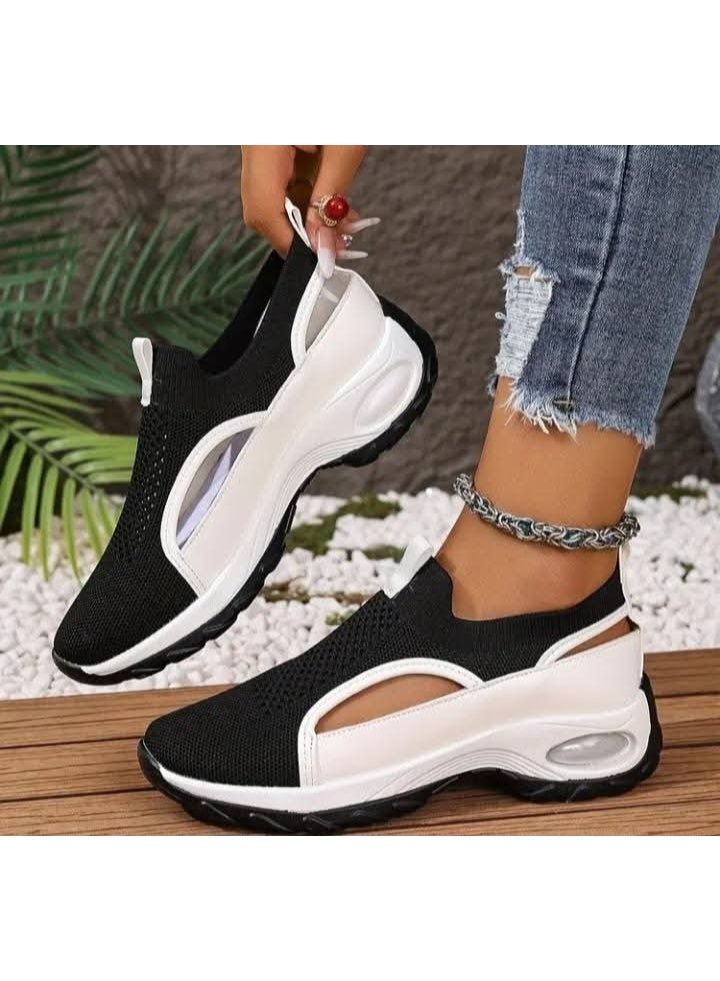 Women's easy-to-wear walking shoes, comfortable, breathable, and lightweight casual athletic shoes for everyday wear, travel, and work. - Image 1