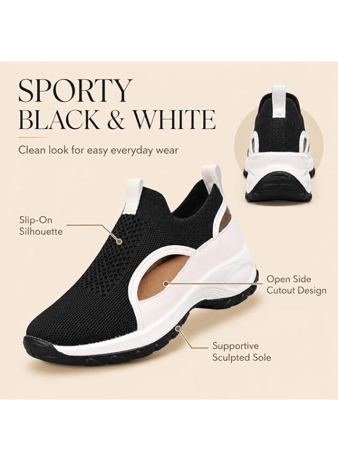 Women's easy-to-wear walking shoes, comfortable, breathable, and lightweight casual athletic shoes for everyday wear, travel, and work. - Image 4