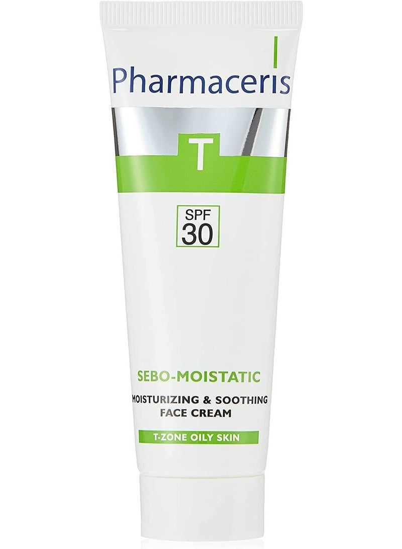 Pharmaceris Sebo Moistique Moisturizing Face Cream with SPF