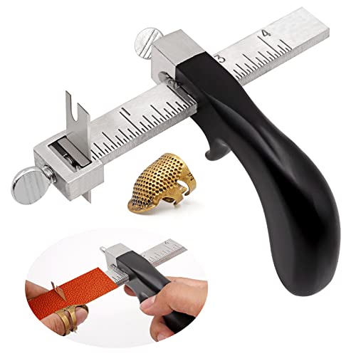 NAOEDEAH Leather Strap Cutter Cutting Working Tools Leather Crafting Tools and Supplies for Professional Leather Tooling Kit Belt Cutter - Image 1