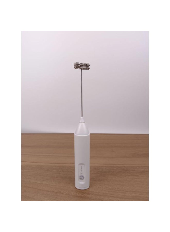 MINI Milk Frother USB Rechargeable 3 Speeds Foam Maker Coffee Whisk Mixer Electric Handle Blender Egg Beater Hot Cooking Tools 