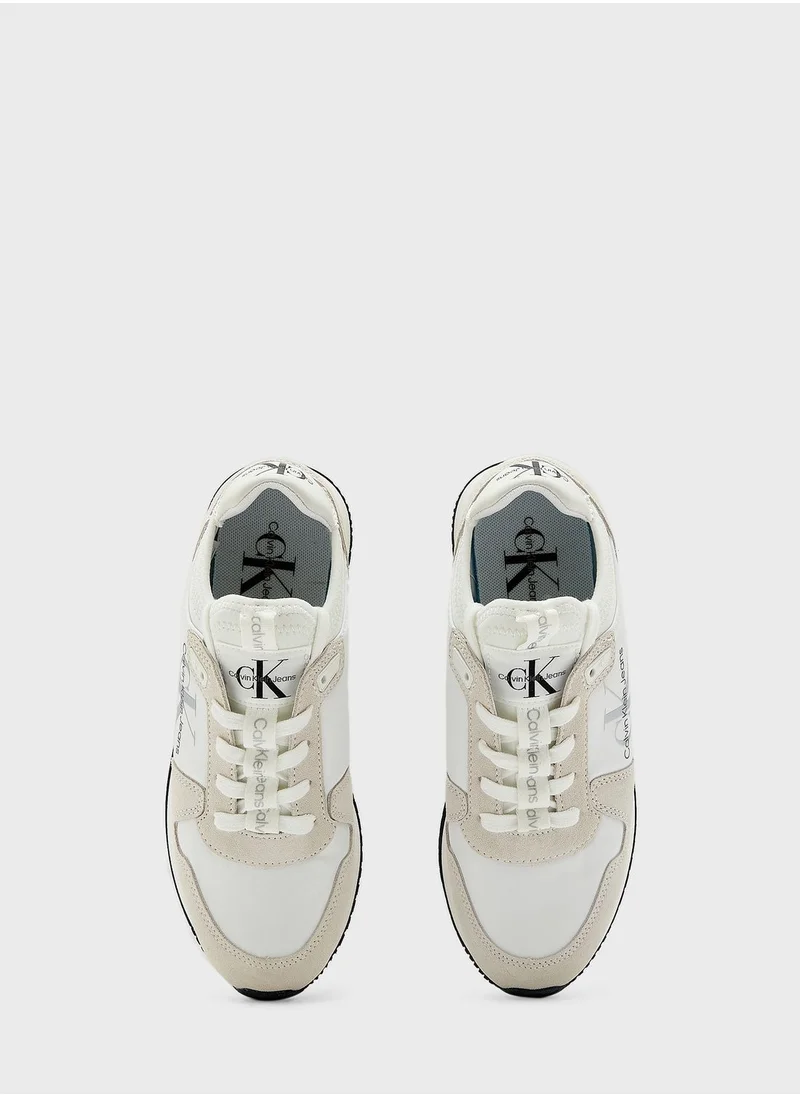 Calvin Klein Jeans Lace Up Low Top Sneakers