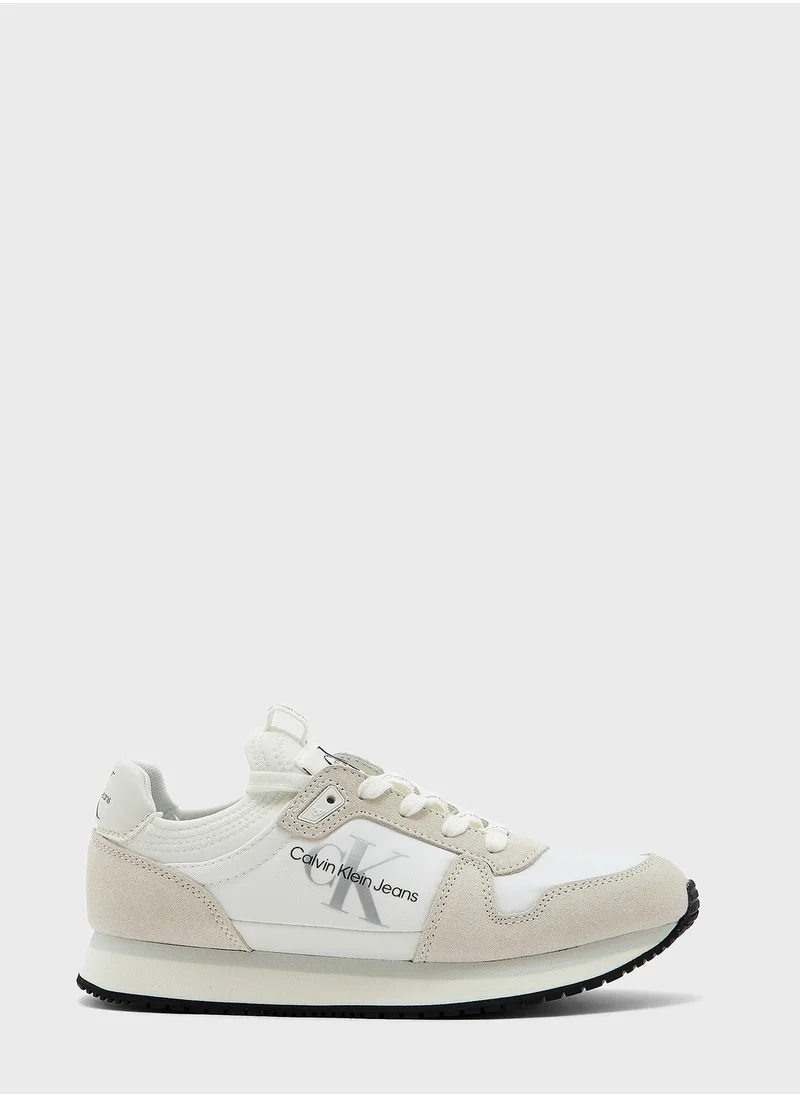 Calvin Klein Jeans Lace Up Low Top Sneakers