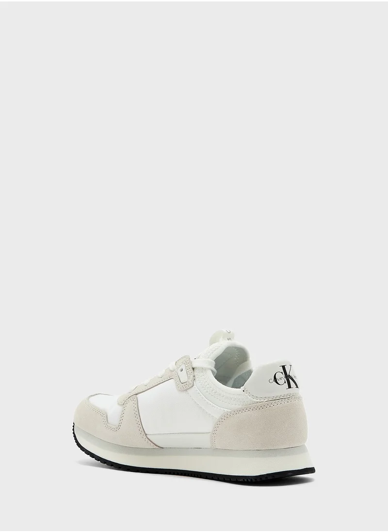 Calvin Klein Jeans Lace Up Low Top Sneakers
