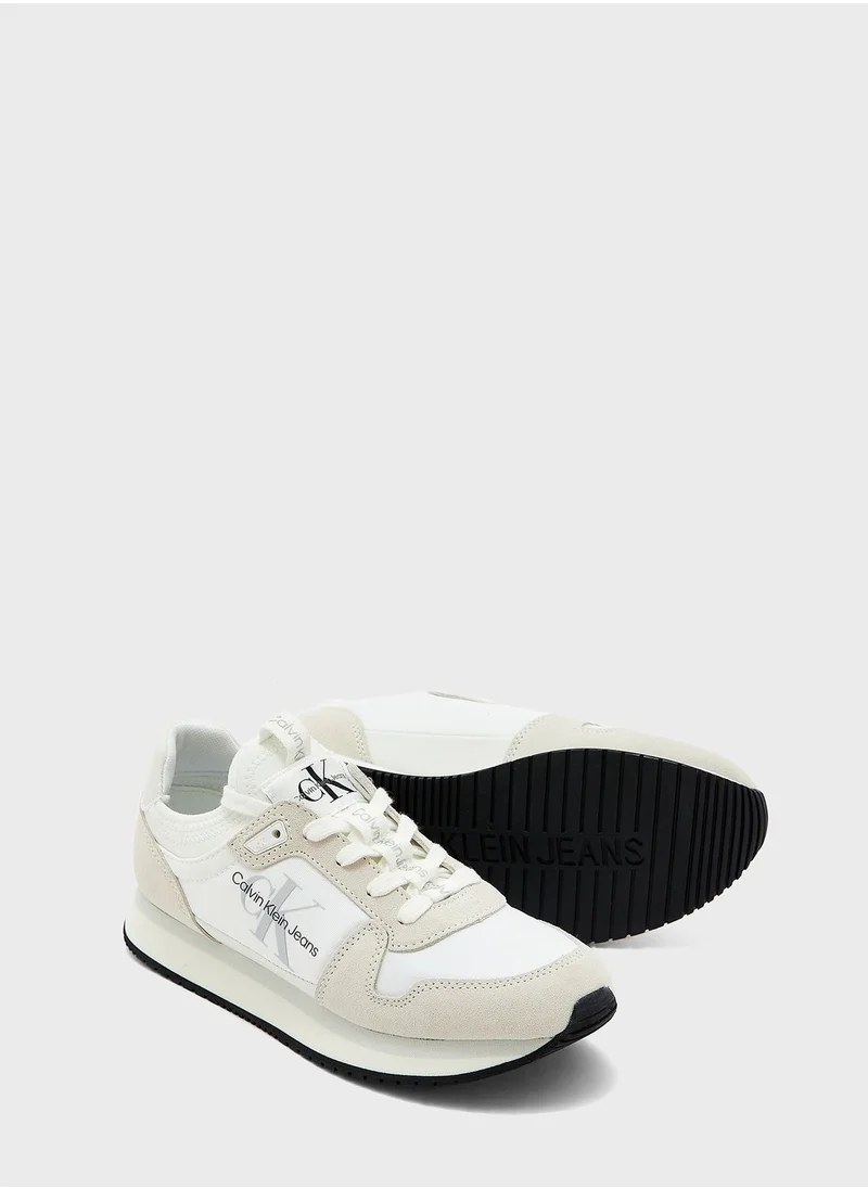 Calvin Klein Jeans Lace Up Low Top Sneakers