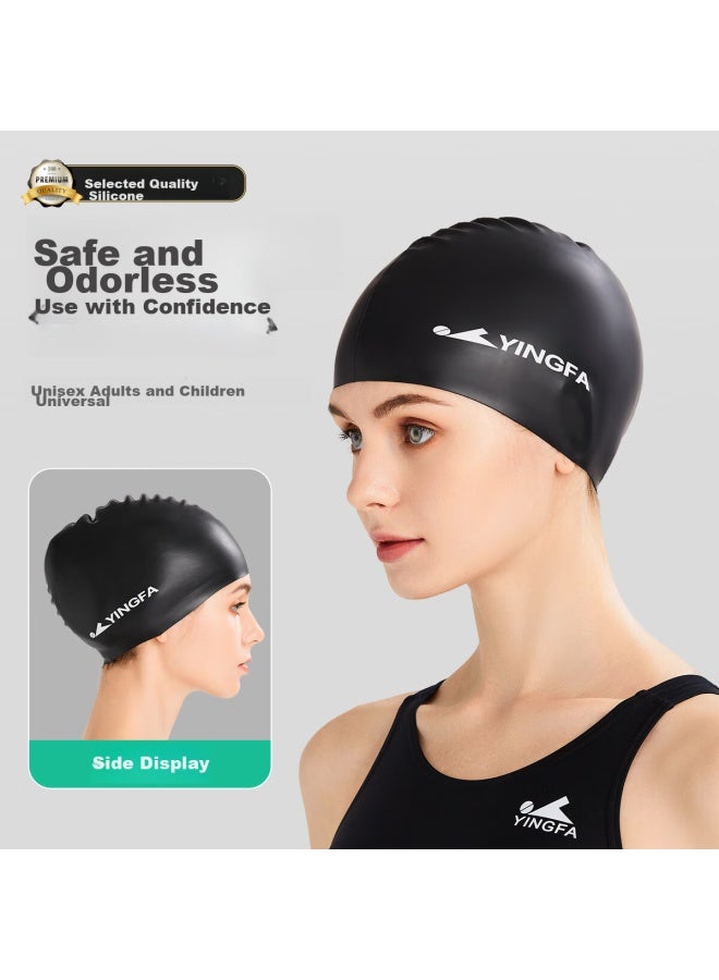 Yingfa Myopia Swimming Goggles For Men And Women, Anti-fog, Prescription Available, Swimming Gl With Swim Cap And Storage Bag Set, Black, 400 Degrees - Image 3