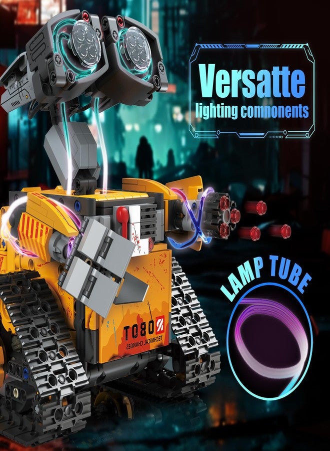 Sciencow Building Toys STEM Robot Kit，5 in 1 Remote & APP Controlled Building Set，DIY Educational Building Blocks Set ，Educational Gift for Boys Girls Age 6 7 8 9 10 11 12 13 14+ Year Old - Image 4